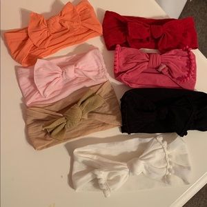 7 Baby Bling Hair bows